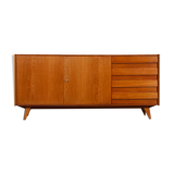 Oak row by Jiroutek for Interier Praha, model U-460, 1960