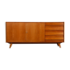 Oak row by Jiroutek for Interier Praha, model U-460, 1960