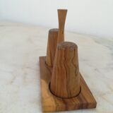 Olivewood salt and pepper shaker