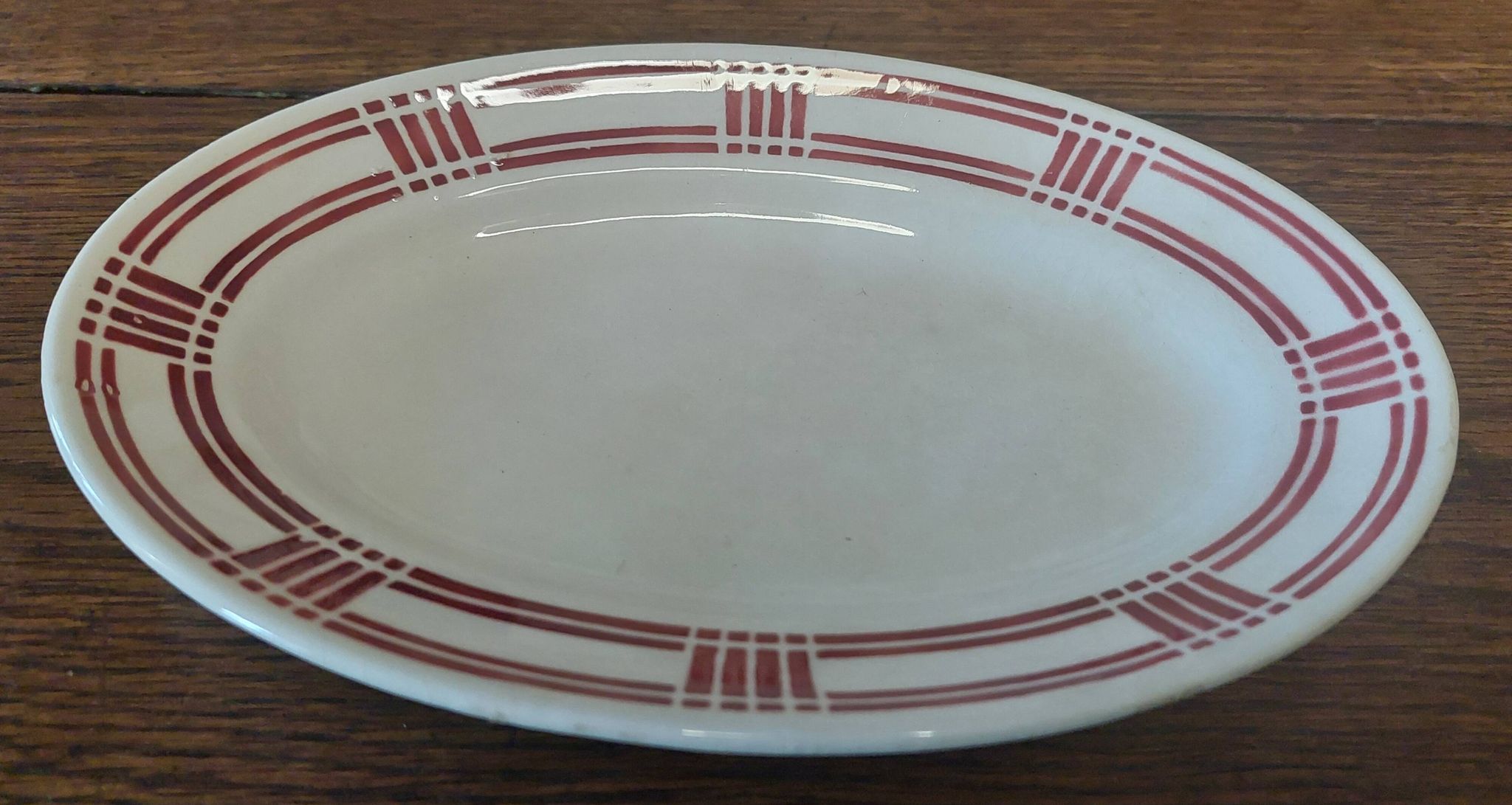 Ravier in earthenware from Badonviller iron clay