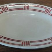 Ravier in earthenware from Badonviller iron clay