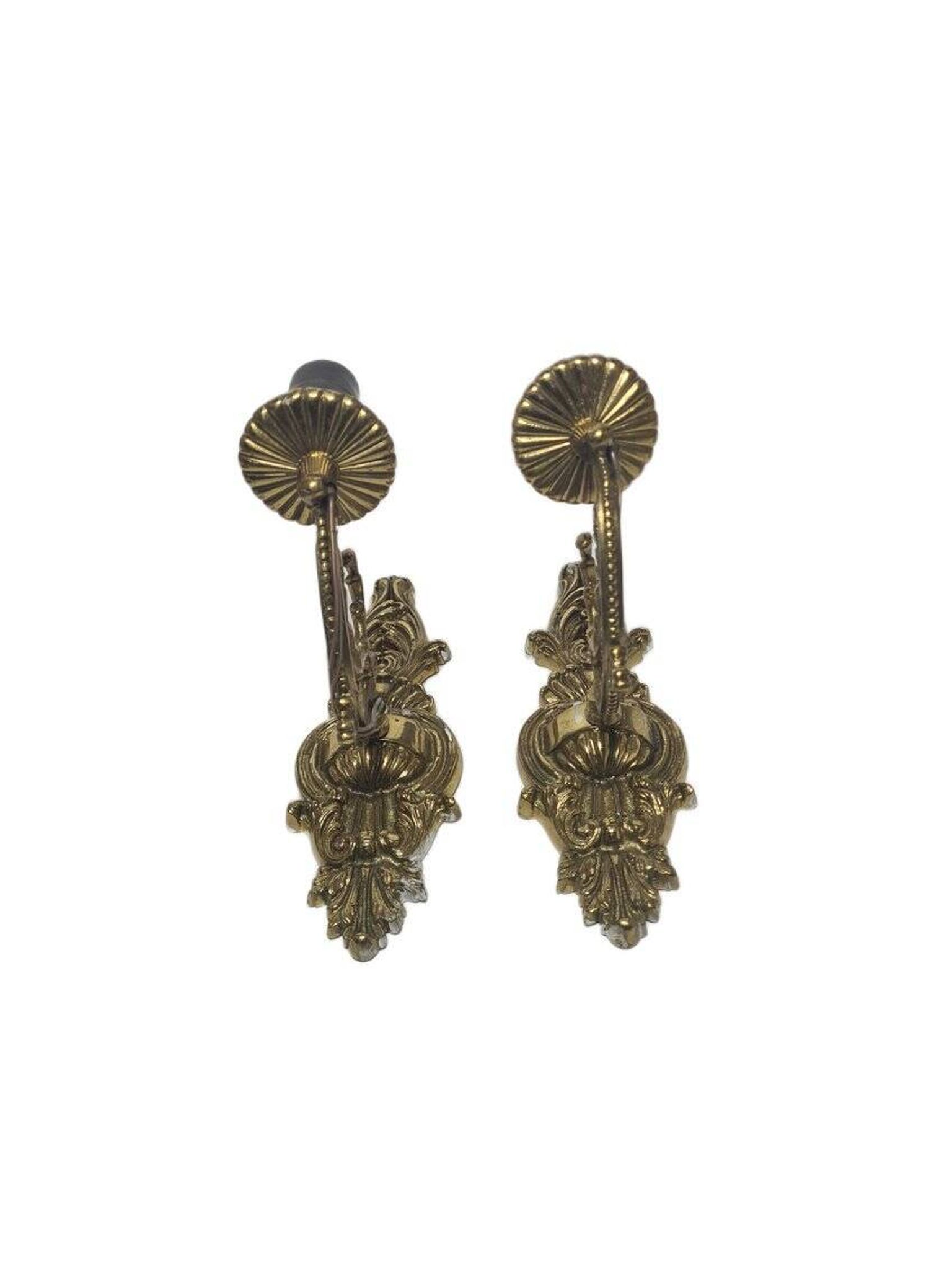 Rococo style sconces, Poland, 1970s, set of 2