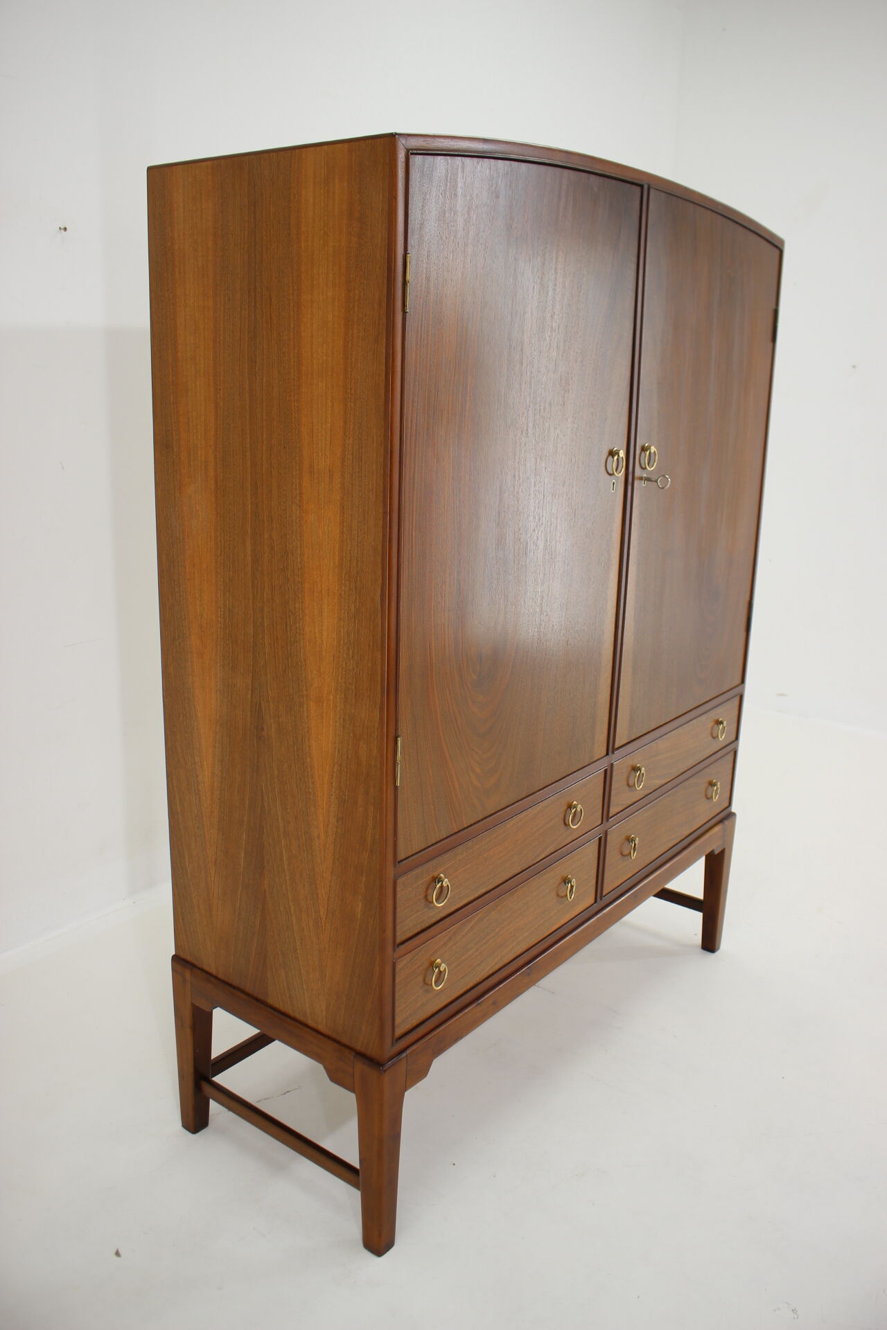 1940s Danish Restored Mahogany Cabinet