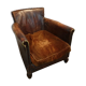 Fauteuil club cuir