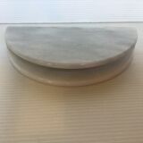 White grey marble mail rack