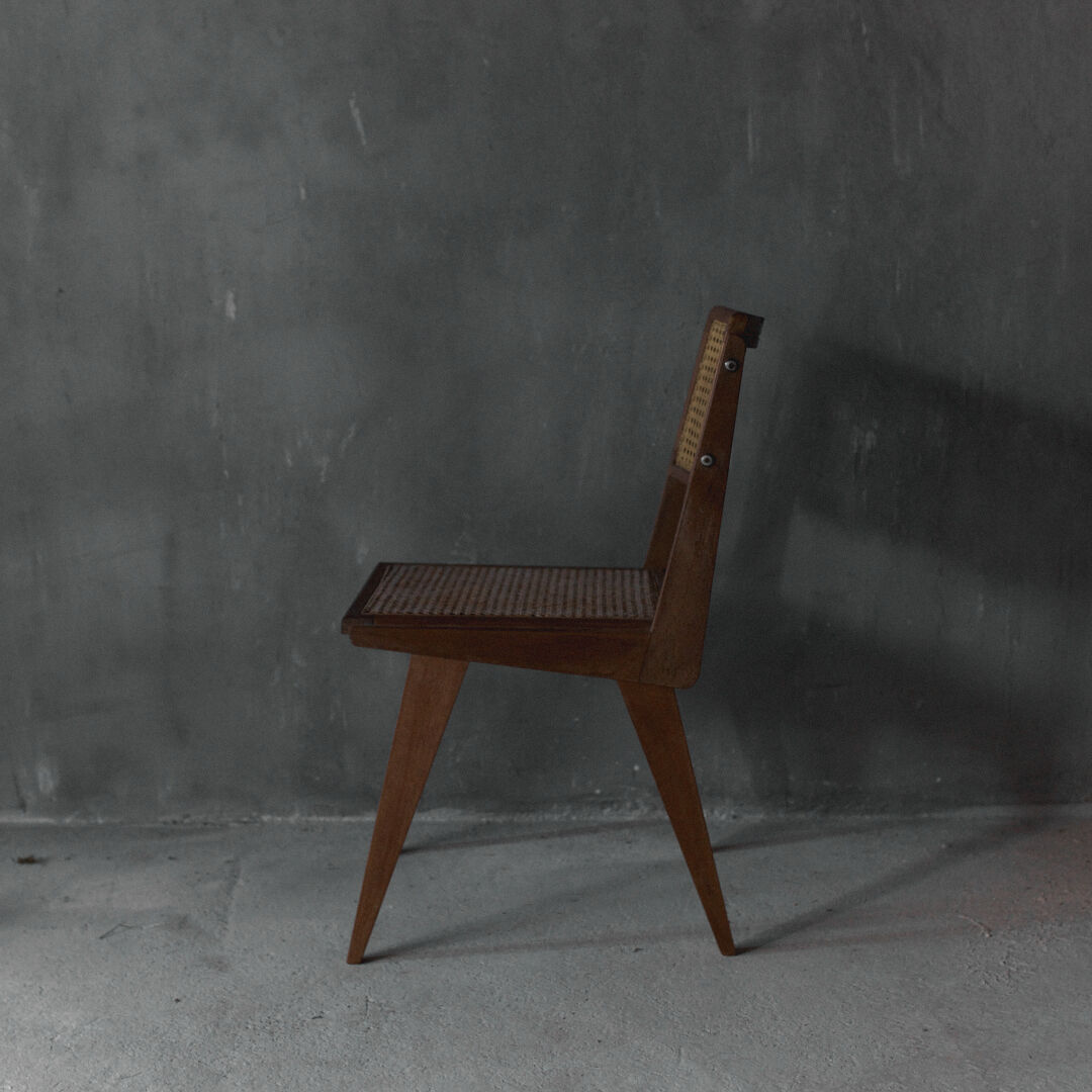 Chaise cannage année 50