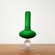 Vase from the Italian Satinato series and glass attributed to Carlo Moretti, 1970s, set of 2.