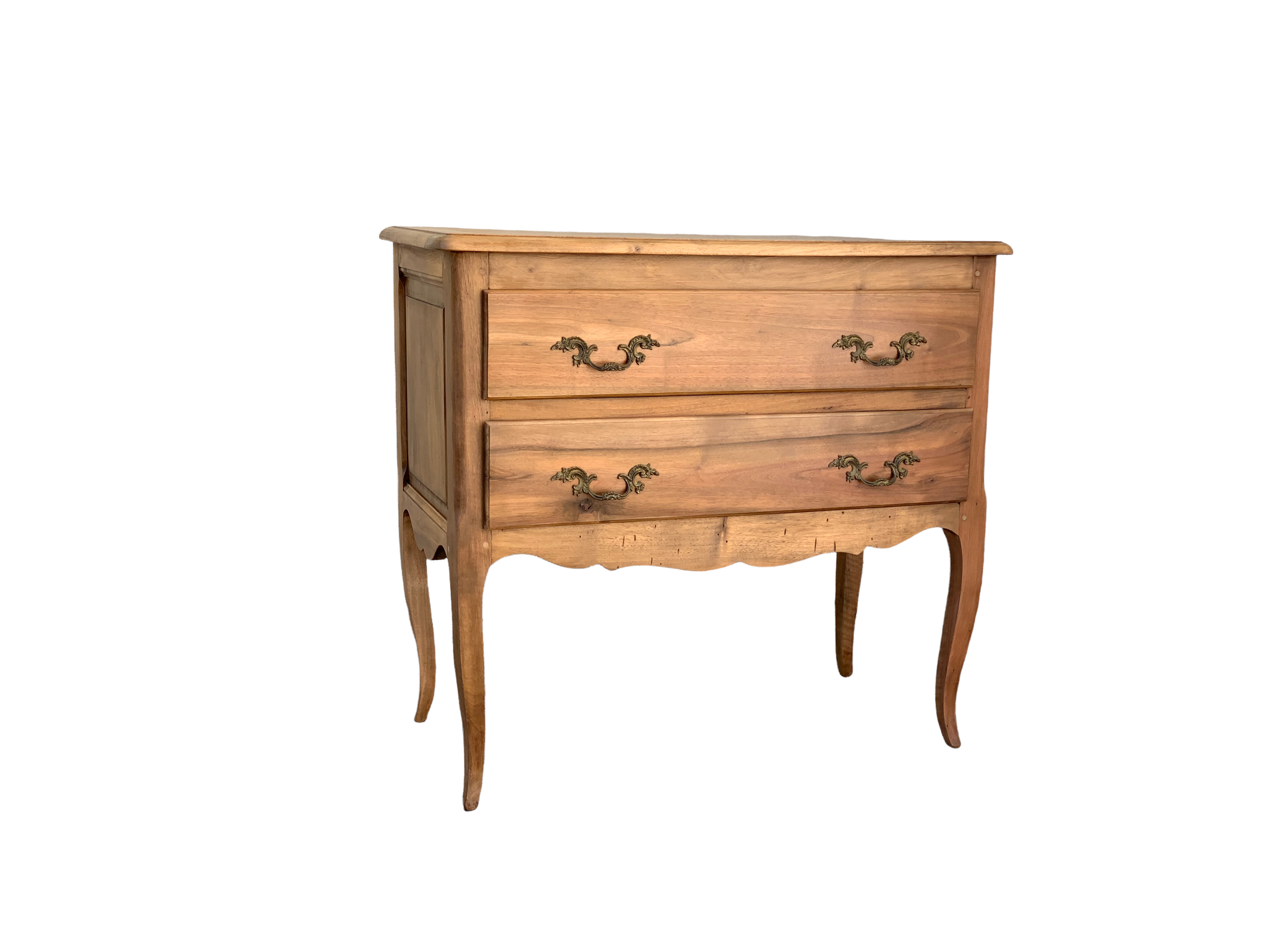 Solid raw walnut jump cabinet