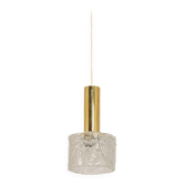 Small Murano pendant by Hillebrand, 1960s