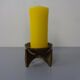 Brutalist Bronze Candleholder by Michael Harjes, 1960s