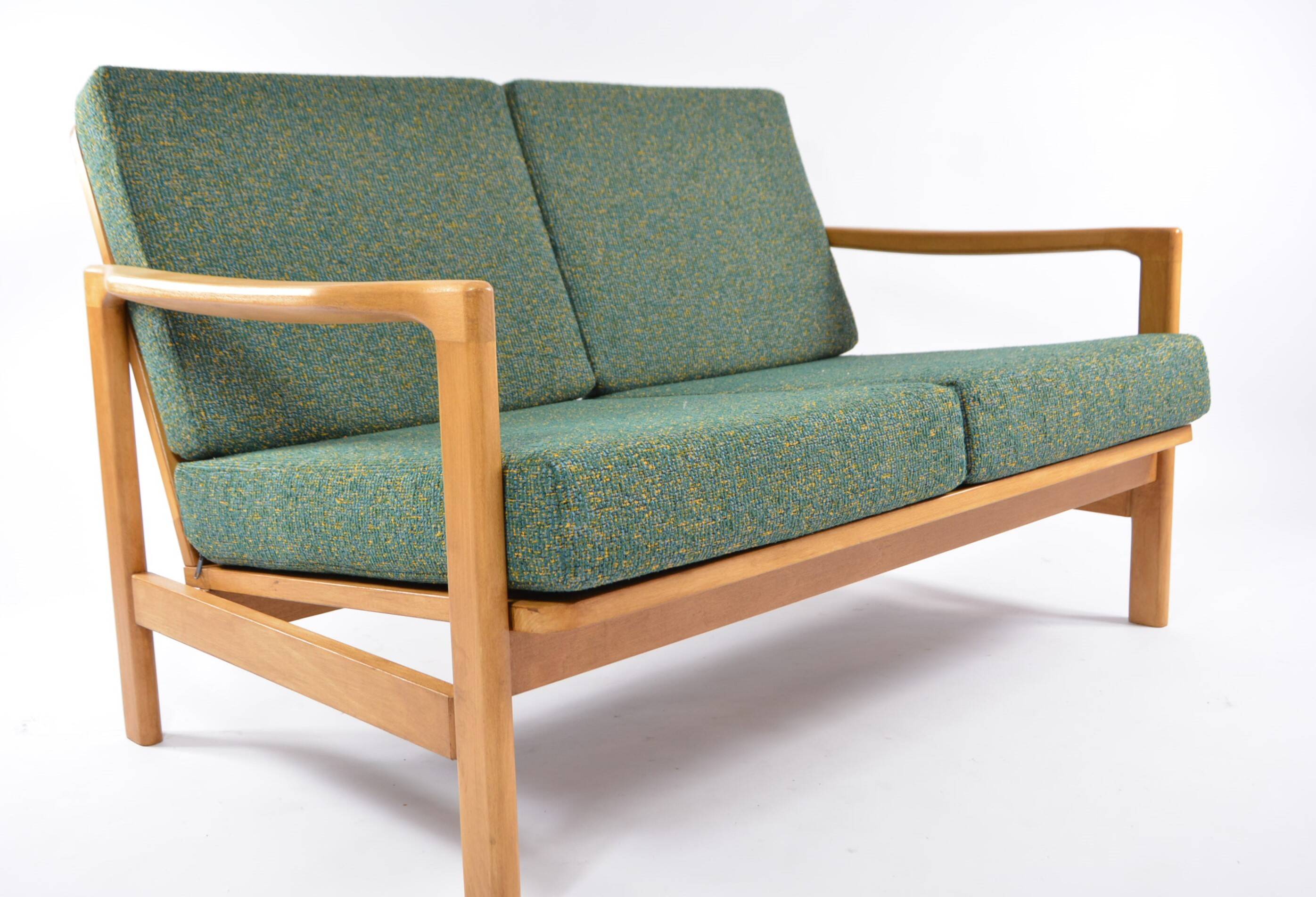 BZ heather green 2-seater bench