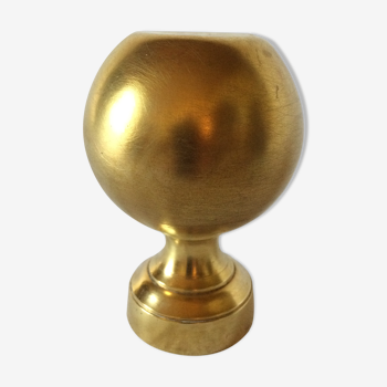 Vintage brass stair ball