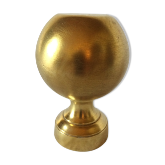 Vintage brass stair ball