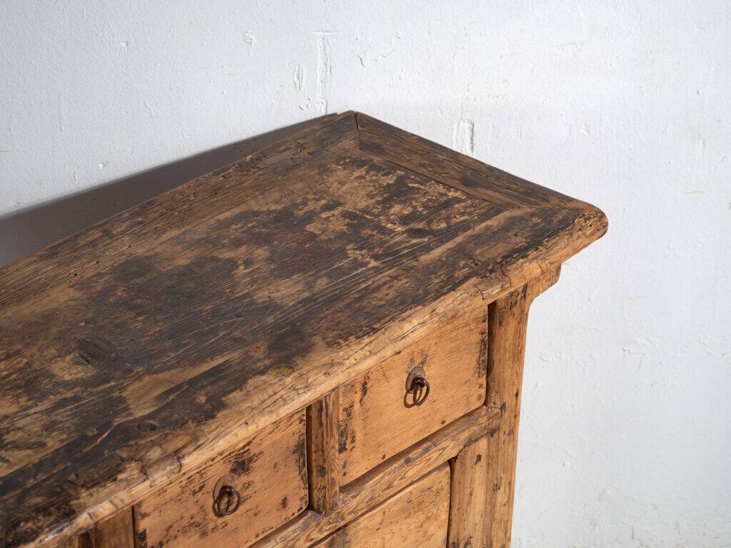 Console Shanxi in dark patina – China, circa 1930