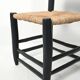 5 chaises marocaines en bois bleu
