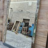 Burmese teak mirror