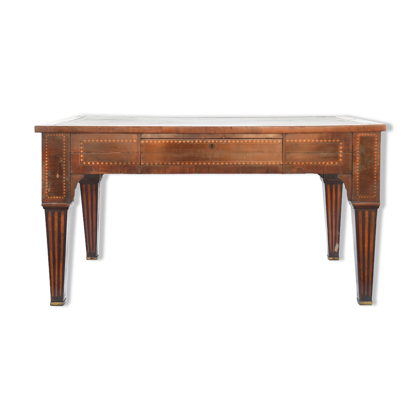 Office called "partner desk" opening with four drawers on its four faces