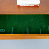 Vintage Sideboard in Teak with sliding door and drawers, 1960s