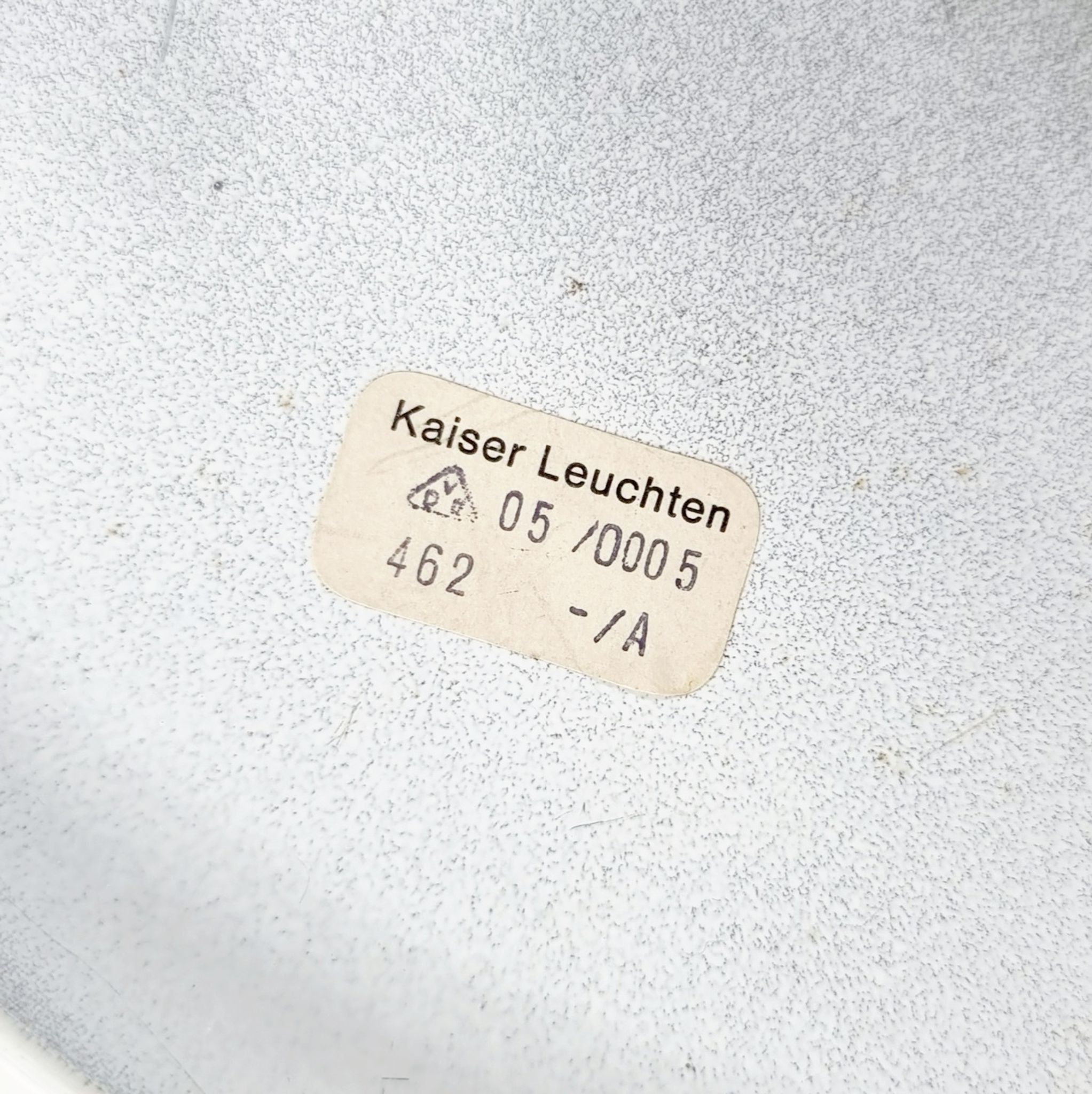 Lustre en cascade de l'ère spatiale par Klaus Hempel pour Kaiser Leuchten, Allemagne, 1972
