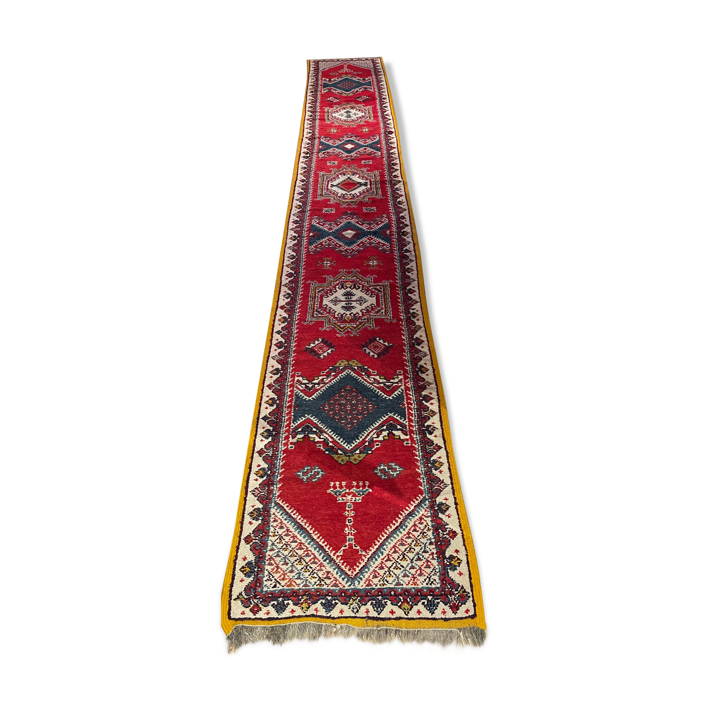 Moroccan corridor carpet, 490x70 cm