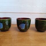 3 vintage cups