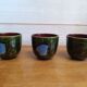 3 tasses vintage