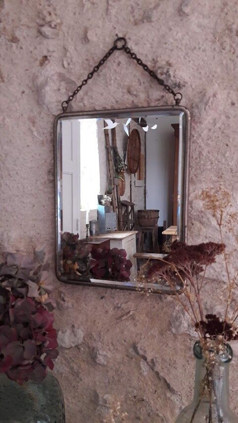 Beveled mirror 28x21cm