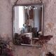 Beveled mirror 28x21cm