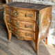 Chest of drawers in marquetry nineteenth