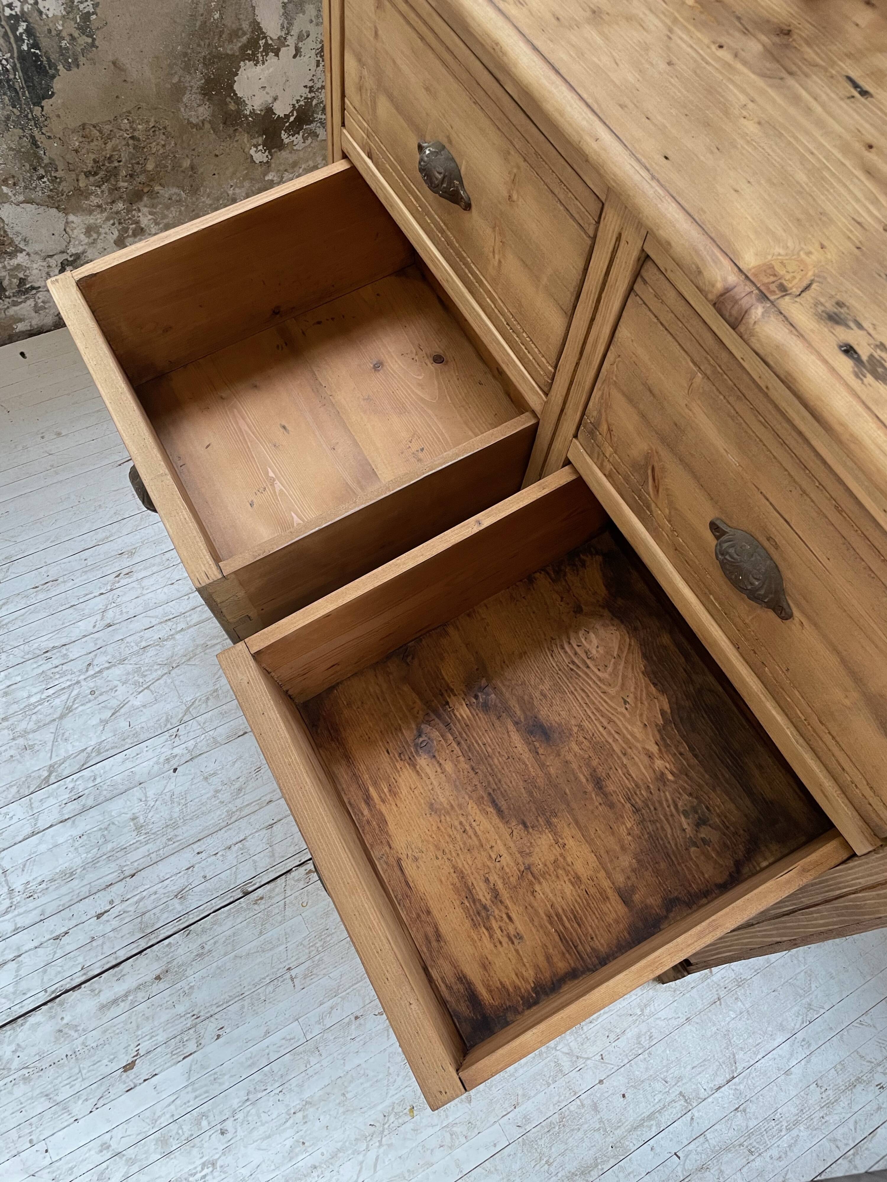 Convenient pine workshop furniture