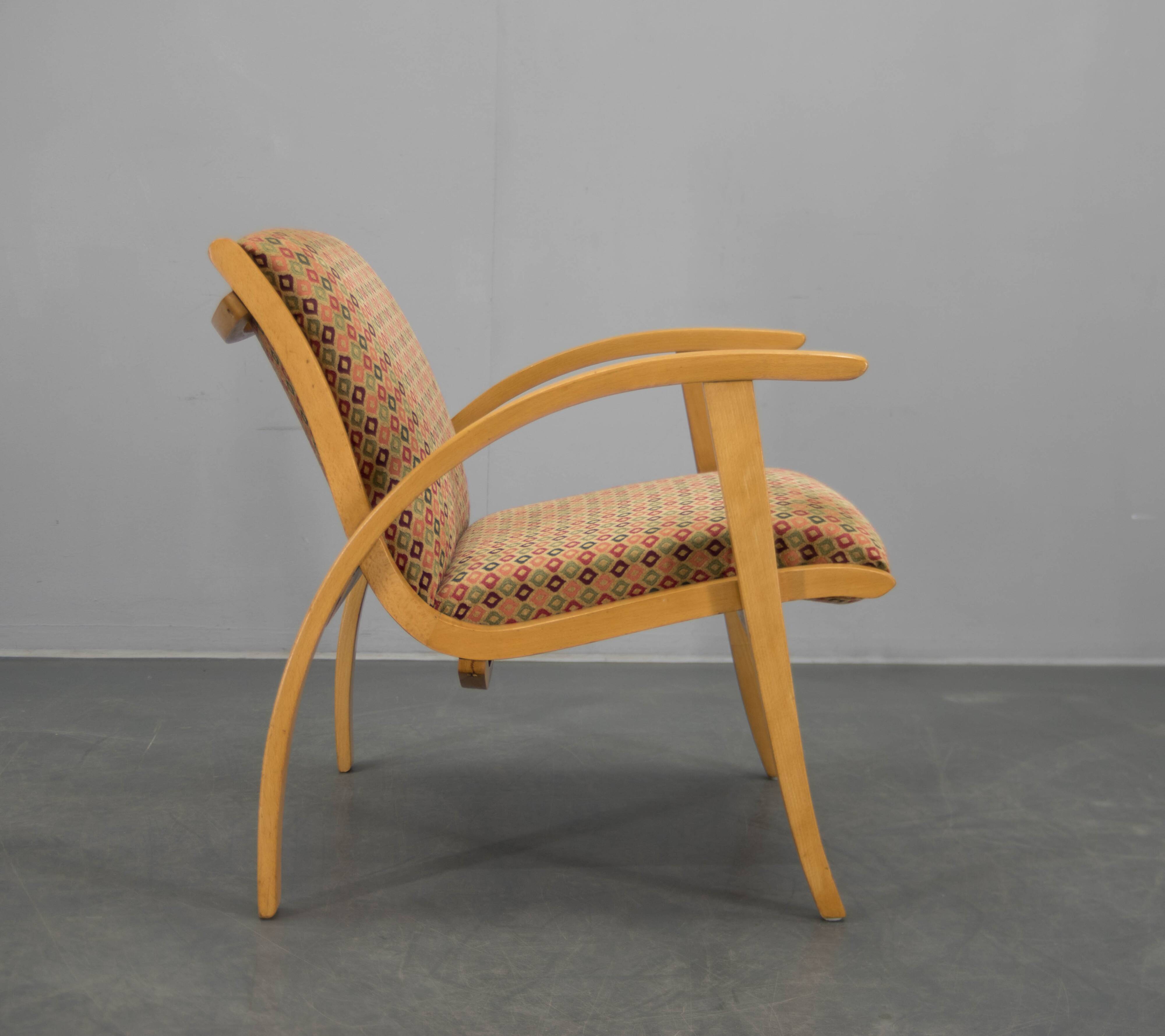 Bauhaus Armchair Designed by Erich Dieckmann