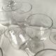 12 verres à pied dépareillés