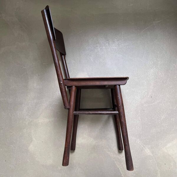 Chaise de bistro en bois, Jacob & Josef Kohn, première moitié du XXe siècle