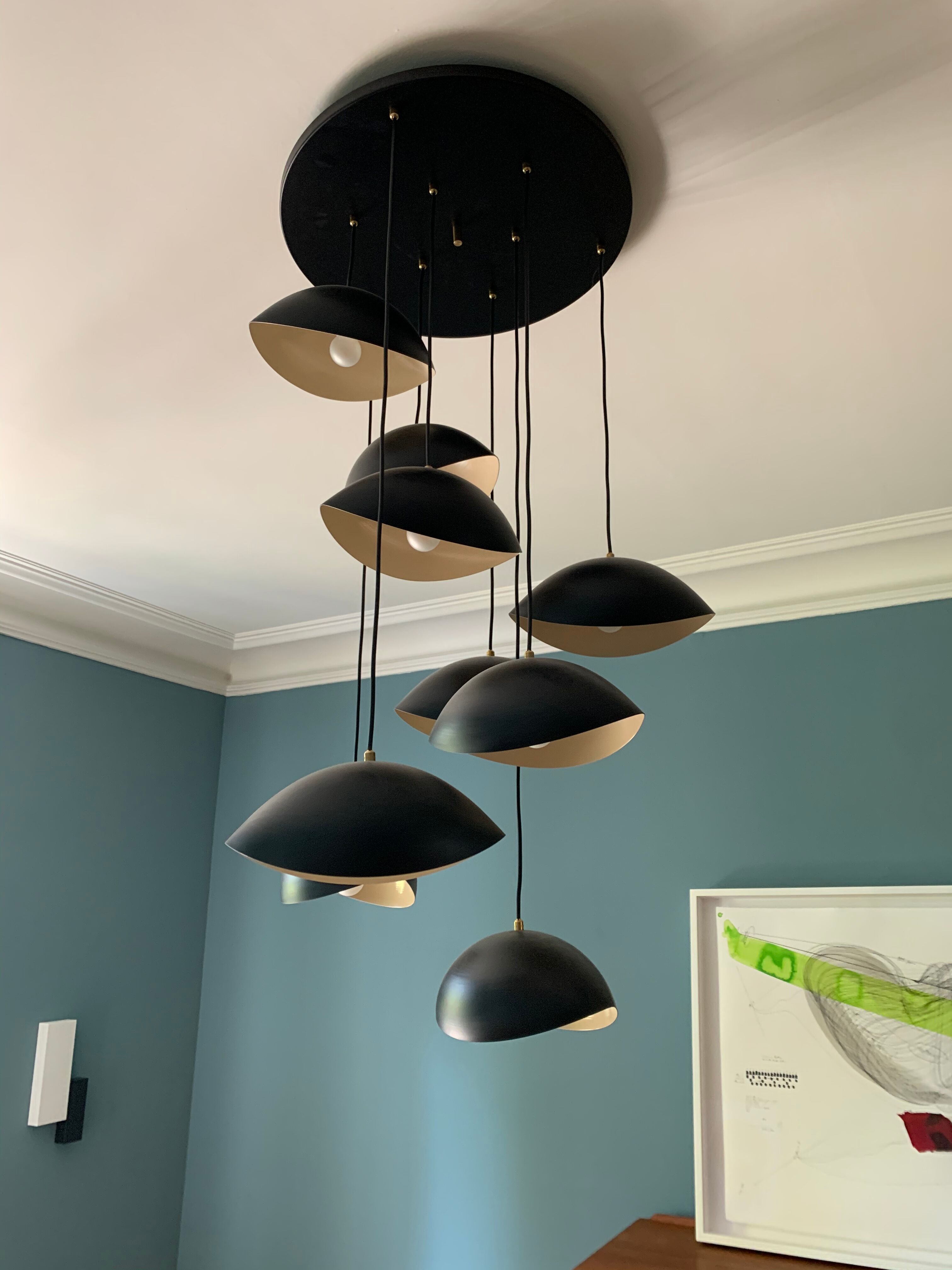 Recent hanging lamp in the style of the 50s