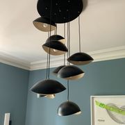 Recent hanging lamp in the style of the 50s