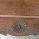 Antique trough / antique chest in solid oak – late 19th / early 20th century
