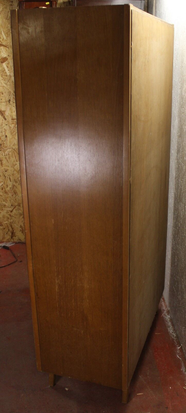 Light oak wardrobe