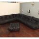 Set of 3 "Togo" leather designed by Michel Ducaroy 1973