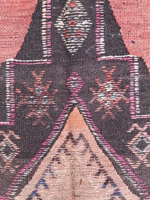 Persian tribal Kilim handmade 145x384 cm