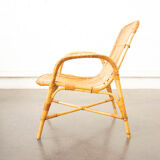 Rattan armchair