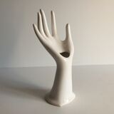 Hand vintage ceramic enamelled