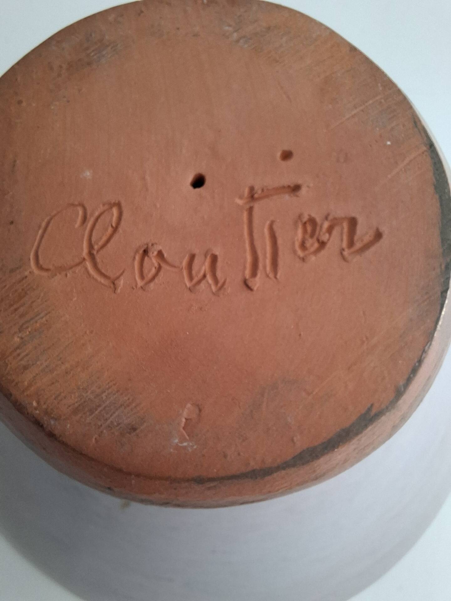 Coupe céramique Cloutier 60 70's