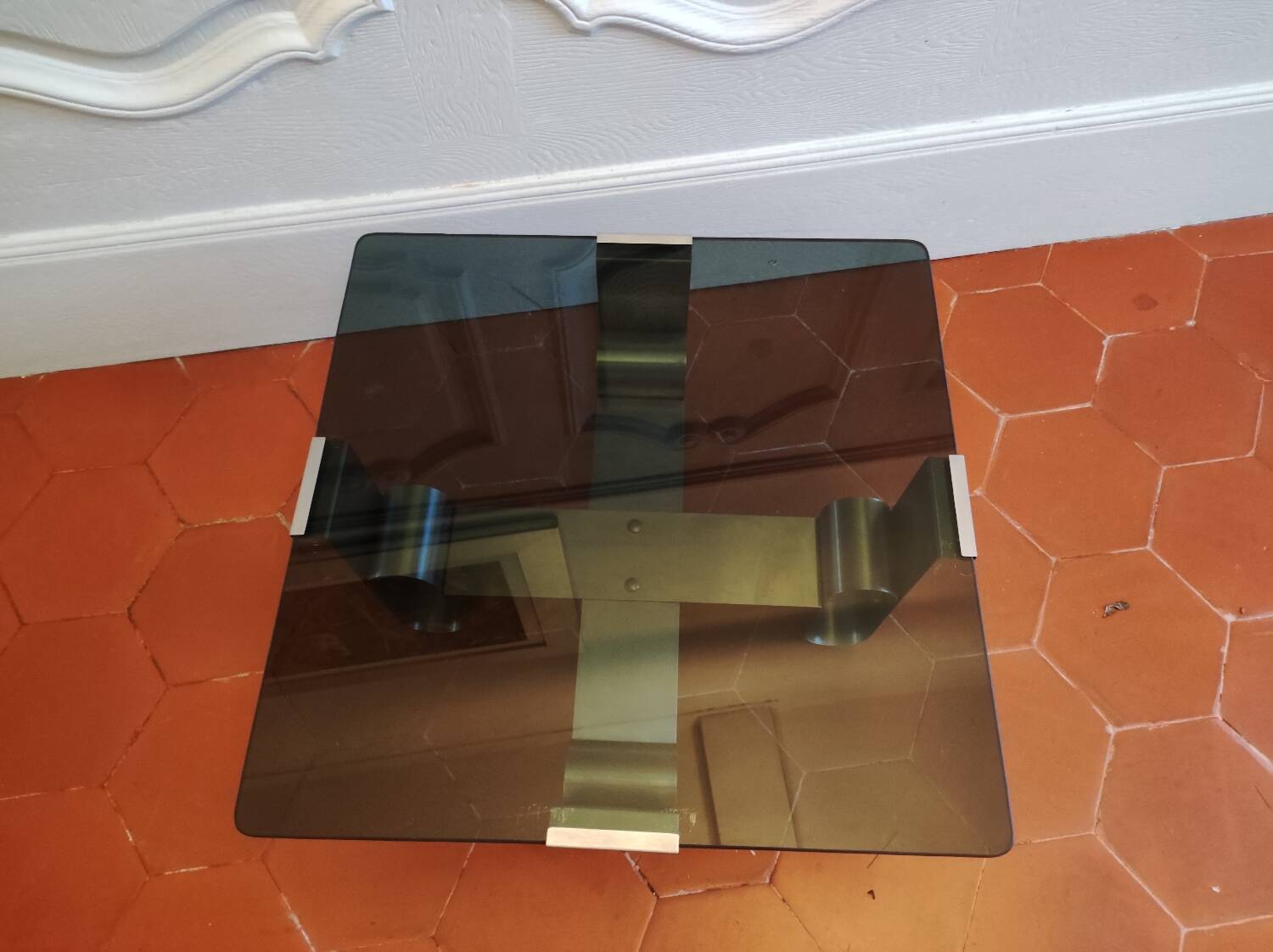 70 Inox coffee table