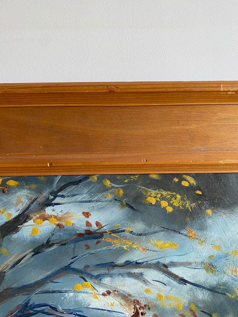 Painting, landscape by Guyard, circa 1960