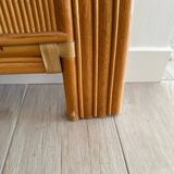 Tête de lit en rotin