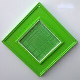 Urano Palma, panneaux en plastique cinétique, 1968, lot de 3.