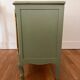 Louis XV style buffet — sage green, brass, cabriole legs