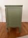 Louis XV style buffet — sage green, brass, cabriole legs