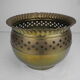Brass flowerpot