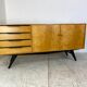 mid-century modern birch sideboard, 1950s